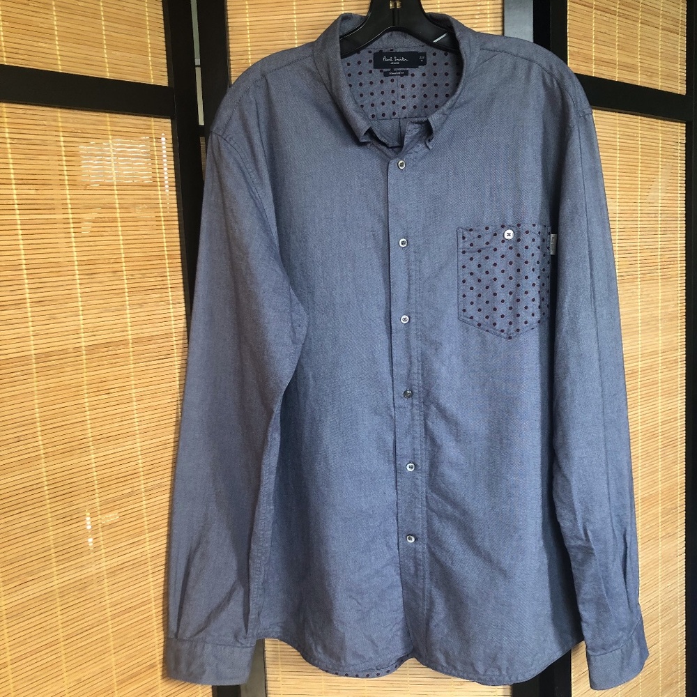 Paul Smith Standard Fit Cotton Shirt - XL